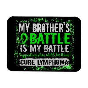 Mein Kampf zu 2 Lymphoma Brother Magnet