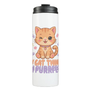 Mein Katze denkt, ich bin ein perfekt thermotumble Thermosbecher