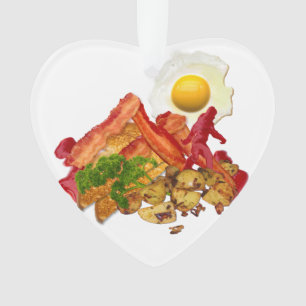 Mein Ketschup gegangenes Squatchin für Speck-Dekor Ornament