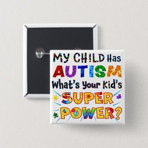 Mein Kind hat AUTISMUS Was ist der SUPER-POWER dei Button
