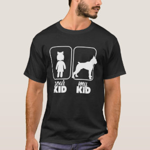 Mein Kind ist Boxer Mann Frauen Hundedame Mutter T-Shirt