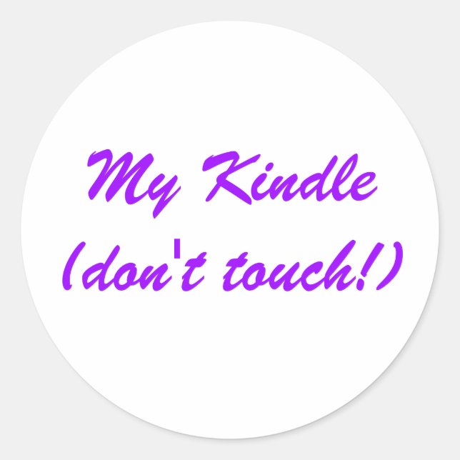 Mein Kindle(keine Touch!) STICKER (Vorderseite)