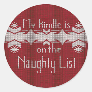 Mein Kindle steht auf der unartigen Liste Sticker