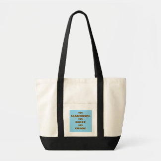 "Mein Klassenzimmer, meine Regeln"-Tasche Tragetasche