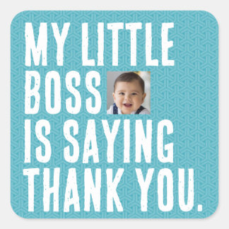 Mein kleiner Boss | Danke Stickers