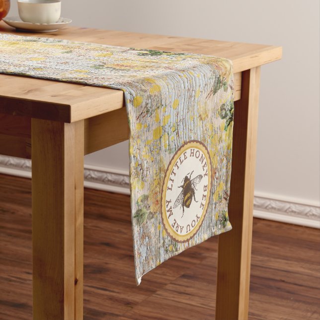 Mein kleiner Honey Bee Table Runner Kurzer Tischläufer (Beispiel)