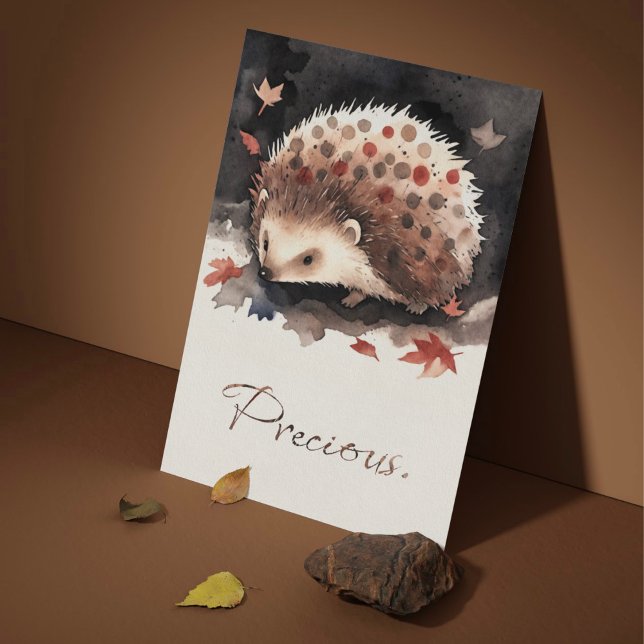 Mein kleiner Igel-Freund „Zwergerl“ Postkarte  (Von Creator hochgeladen)