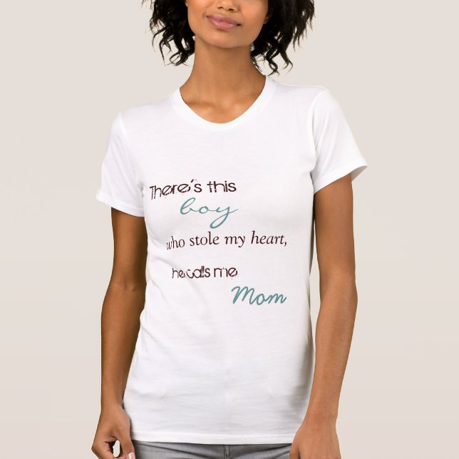 Mein kleiner Junge T-Shirt (Vorderseite)