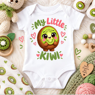Mein kleiner Kiwi Süß Kawaii Obst Baby Strampler