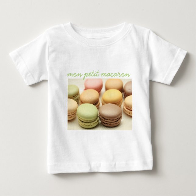 Mein kleiner Macaron Baby T-shirt (Vorderseite)