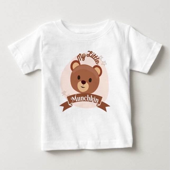Mein kleiner Munchkin Baby T - Shirt - Adorable (Vorderseite)