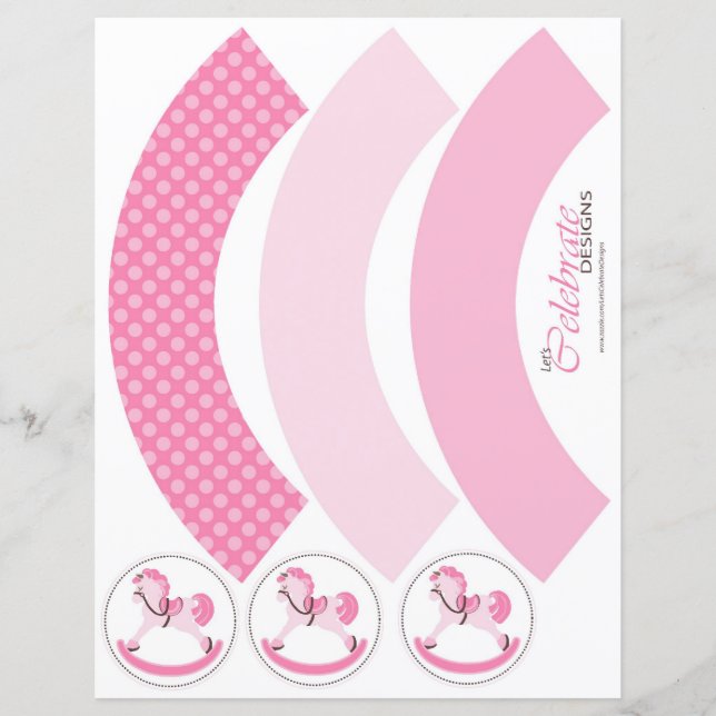 Mein kleiner Pony Cupcake Wrapper (Vorderseite)