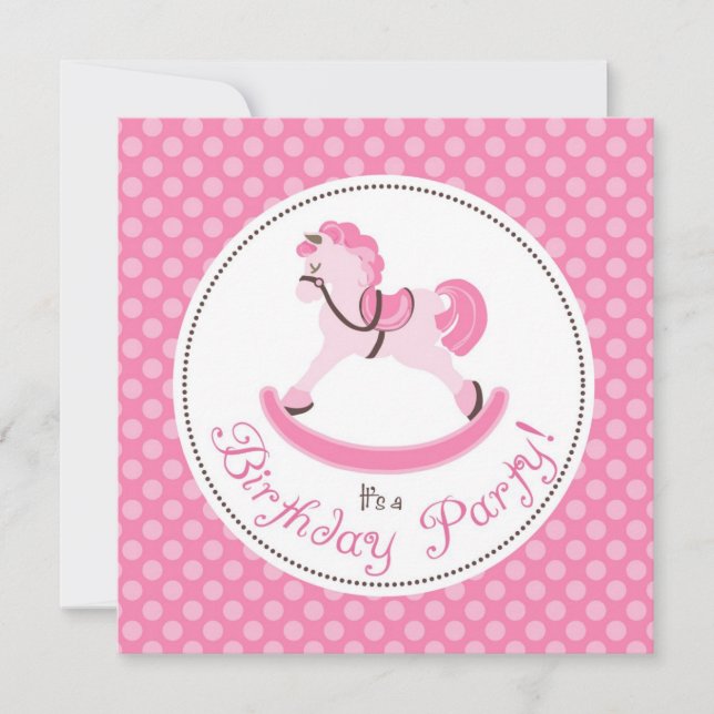 Mein kleiner Pony-Einladung-Platz 1 Einladung (Vorderseite)