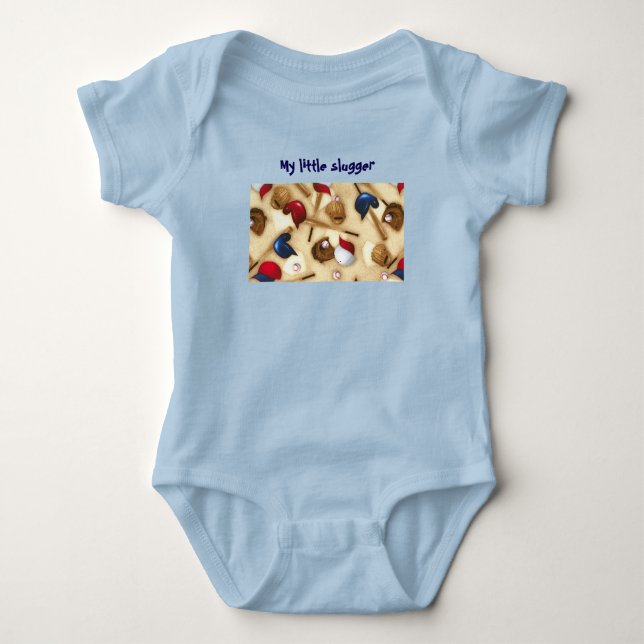 Mein kleiner Schläger Baby Strampler (Vorderseite)