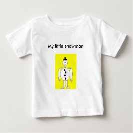 Mein kleiner Schneemann Baby T-shirt