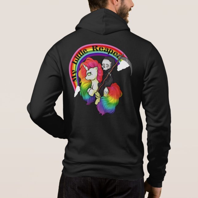 Mein kleiner Sensenmann Hoodie (Rückseite)