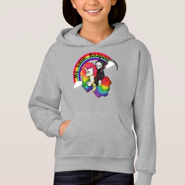 Mein kleiner Sensenmann Hoodie (Vorderseite)