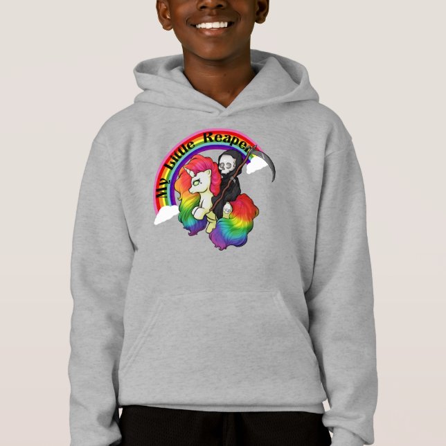 Mein kleiner Sensenmann Hoodie (Vorderseite)