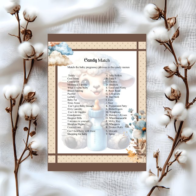 Mein kleines Lamb_ Candy Match Briefbogen (Von Creator hochgeladen)