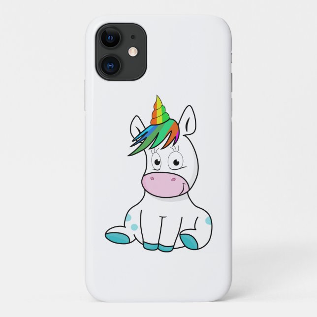 Mein kleines niedliches Einhorn Case-Mate iPhone Hülle (Rückseite)