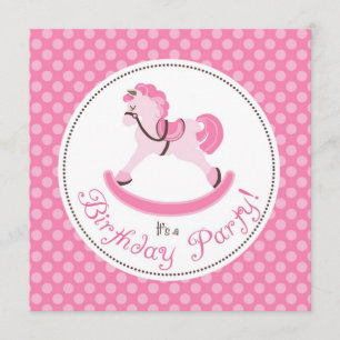 Mein kleines Pony-Einladungs-Quadrat 4 Einladung