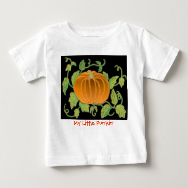 Mein kleines Punkin Säugling Langschläfchen Baby T-shirt (Vorderseite)