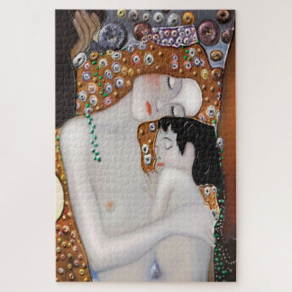 Mein Klimt Serie: Mutter u. Kind Puzzle