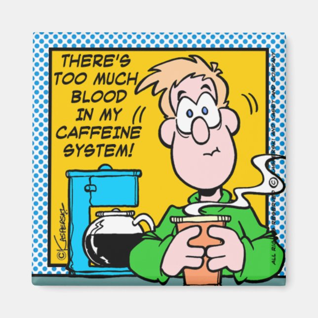 Mein Koffeinsystem Magnet (Vorne)