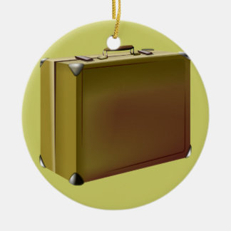 Mein Koffer wird verpackt! Keramik Ornament