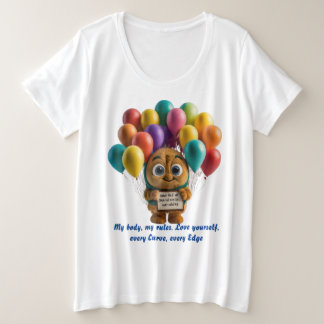 Mein Körper, meine Regeln" Empowerment-T - Shirt