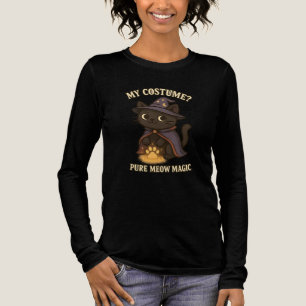 Mein Kostüm? Reine Miau-Magie-Hexenkatze Tri-Blend Shirt