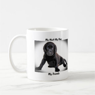 Mein Köter, meine Tasse, meine Freunde. Kaffeetasse