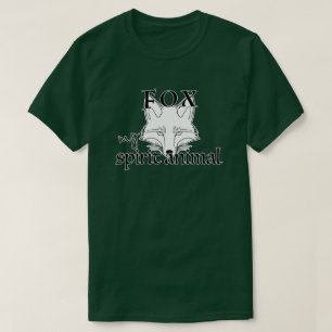 Mein Krafttier ist der Fuchs Clever und Geistrei T-Shirt