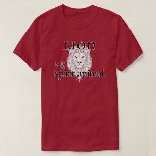 Mein Krafttier ist der Löwe Stärke Mut T-Shirt