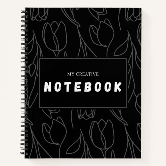 Mein kreatives Notebook Notizbuch (Vorderseite)