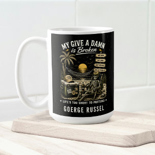 Mein Kümmer-mich-drum-ist-kaputt Das Leben ist zu Kaffeetasse