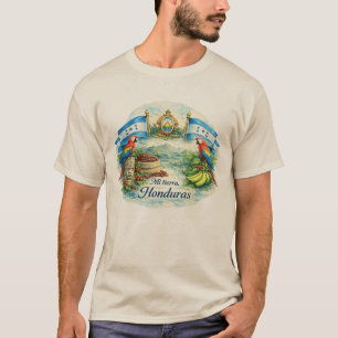 Mein Land Honduras Tropisches Kunst-T-Shirt T-Shirt