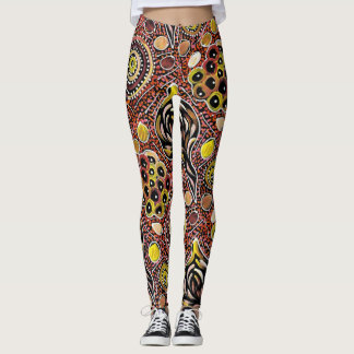 Mein Land von Belinda Golder Designer Leggings