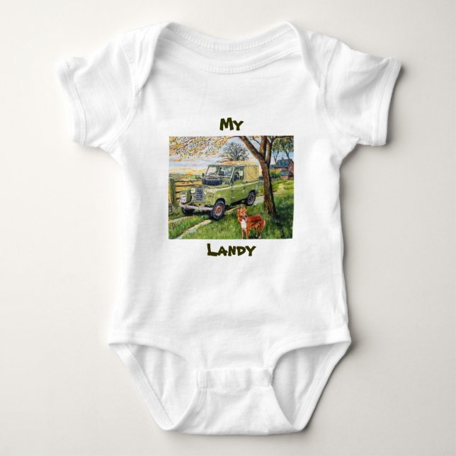 Mein Landy Baby wachsen (Strampler) Strampler (Vorderseite)