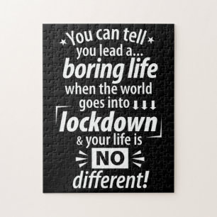 Mein langweiliges Lockdown Life - Funny Pandemic-S Puzzle