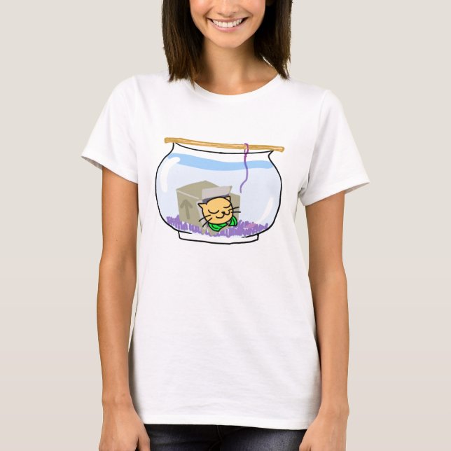 Mein Leben als Wels T-Shirt (Vorderseite)