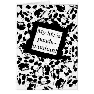 Mein Leben ist Panda-monium - Schwarzes u. Weiß