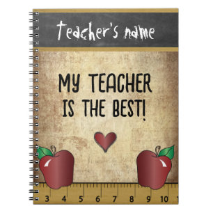 Mein Lehrer ist der Beste Notizblock