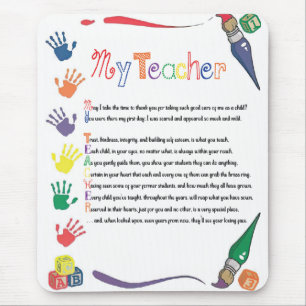 Mein Lehrer Mousepad