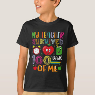 Mein Lehrer überlebte 100 Tage meiner Sonnenstudie T-Shirt