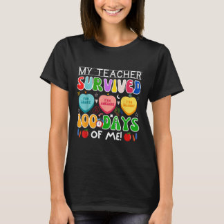 Mein Lehrer überlebte 100 Tage meines 100. T-Shirt