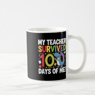Mein Lehrer überlebte 100 Tage Schulabend im 100. Kaffeetasse