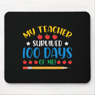 Mein Lehrer überlebte 100 Tage Spaß an 100 Tagen Mousepad