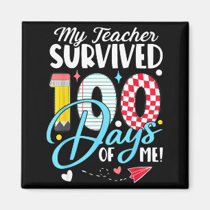 Mein Lehrer überlebte 100 Tage von mir Lustiger Sc Magnet
