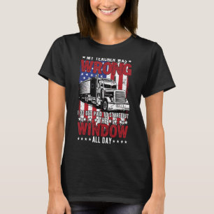Mein Lehrer war falsch LKW-Fahrer Männer 1 T-Shirt